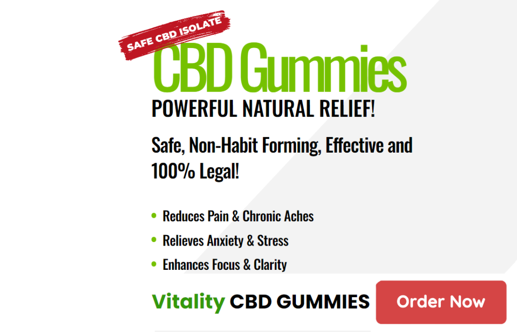 Vitality CBD Gummies Buy